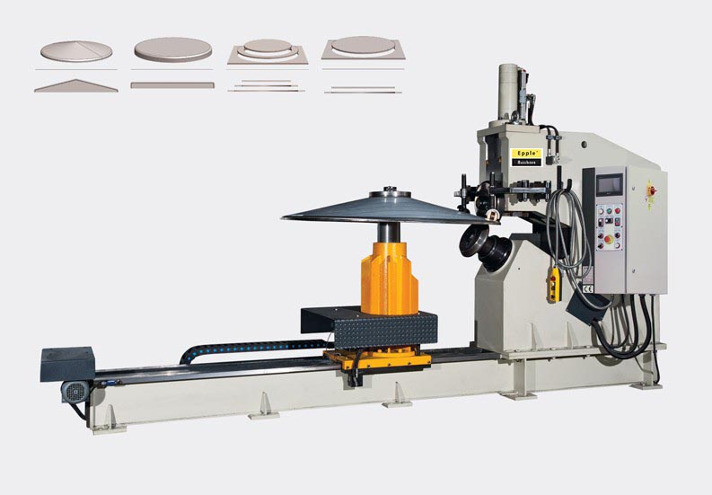 Bordeuse cisaille circulaire electrique E BKS 8 EPPLE Maschinen